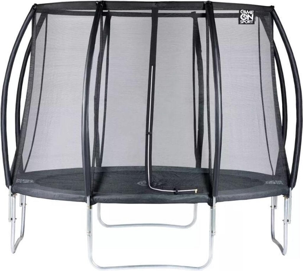 Game on sport trampoline black line met sefetynet 305 cm
