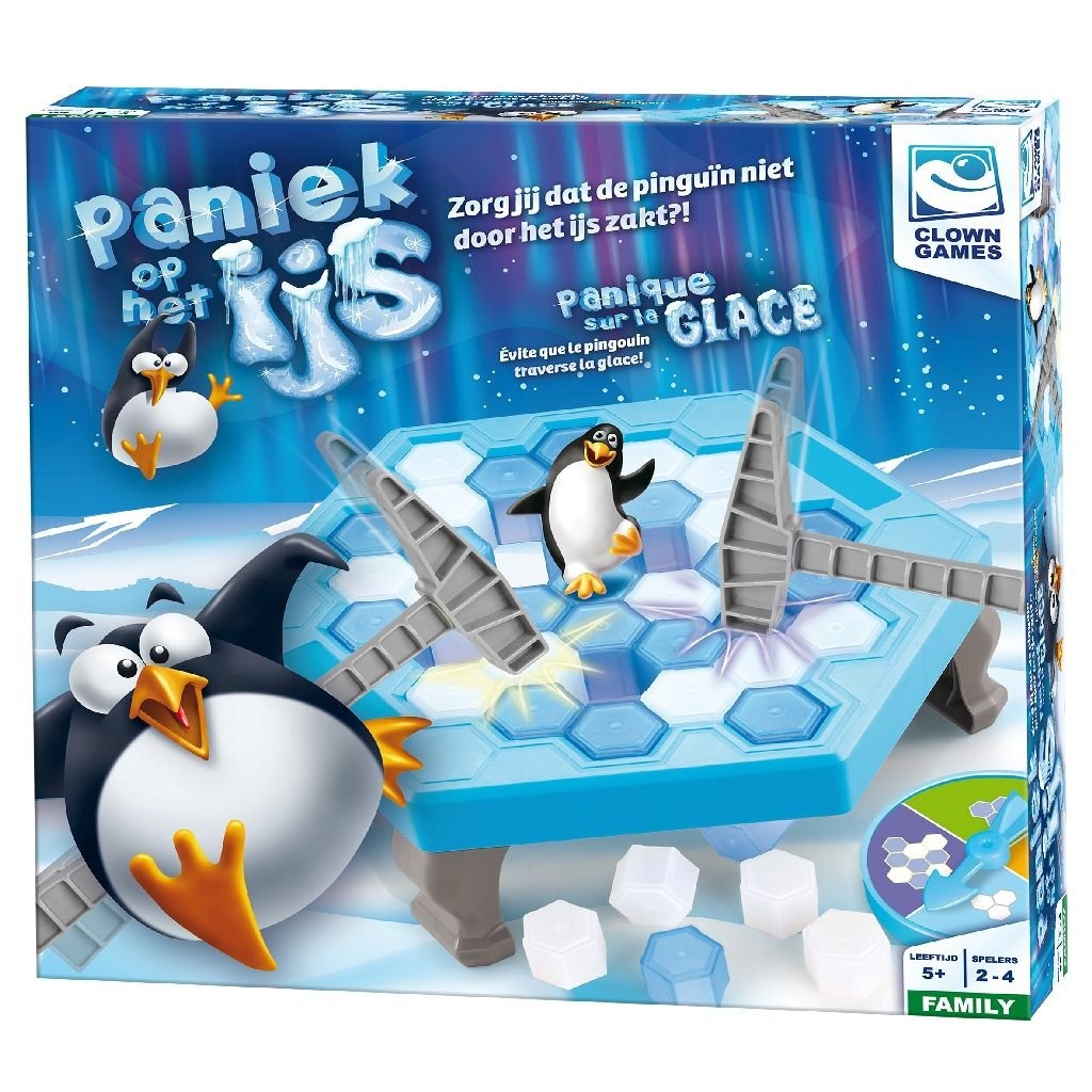 Jeux de clown panique sur la glace