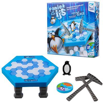 Jeux de clown panique sur la glace