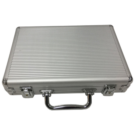 Jeu de poker de jeux de clown dans un coffret en aluminium