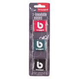 Gommes pétries Bruynzeel, 3 pcs.