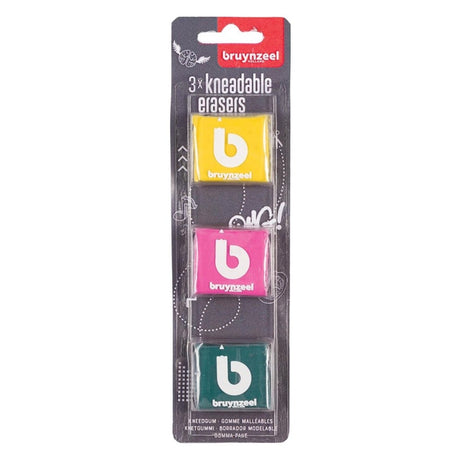 Gommes pétries Bruynzeel, 3 pcs.