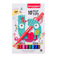 Stylos feutre Bruynzeel, 10 pcs.