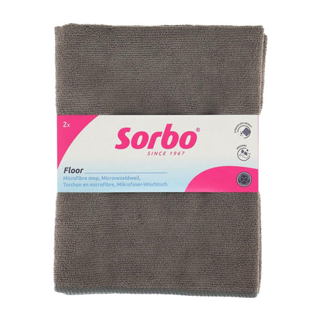 Balai microfibre Sorbo 2 pièces 50x60cm