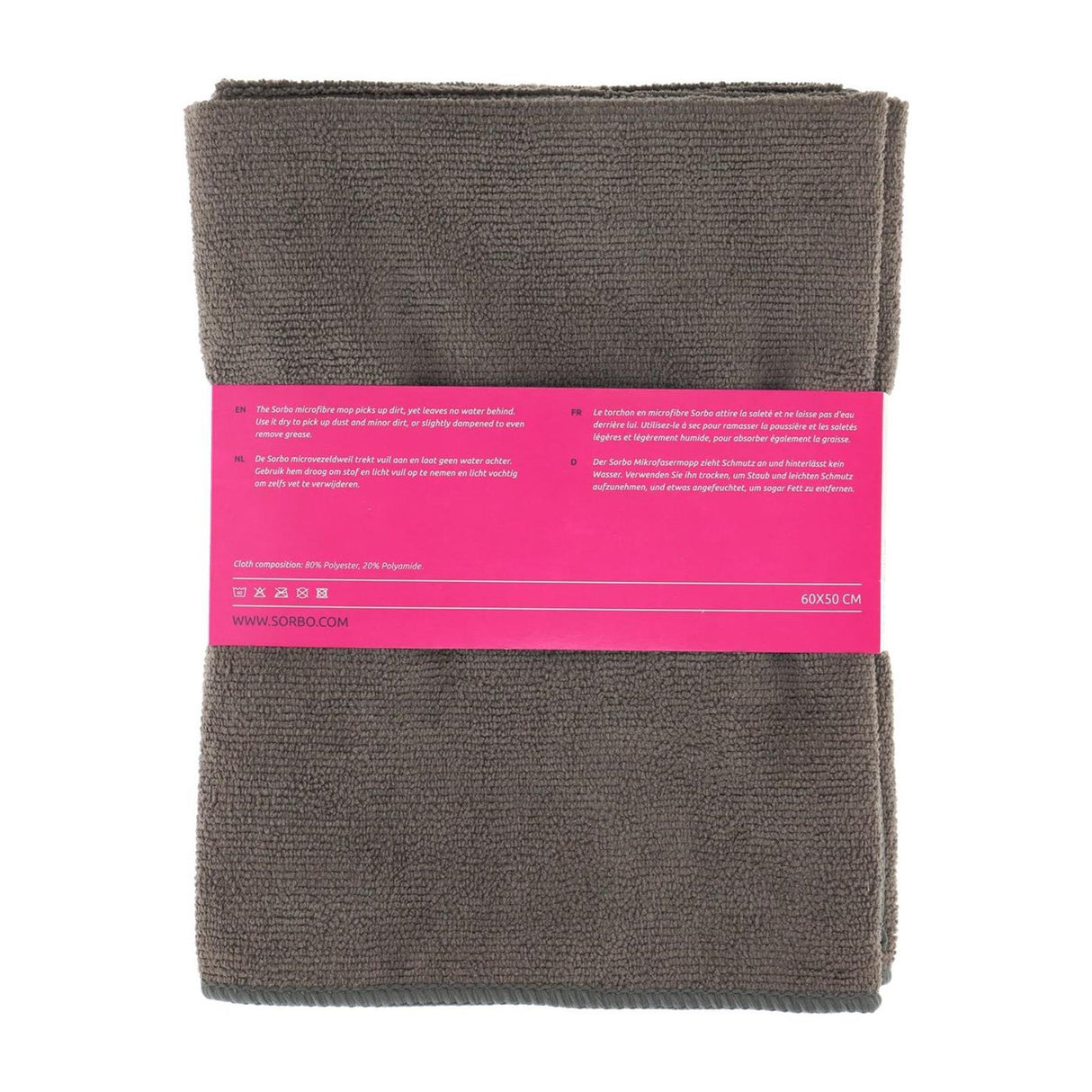 Balai microfibre Sorbo 2 pièces 50x60cm