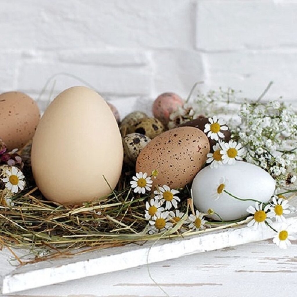 Ambiente ambiente pastel eggs papieren servetten