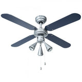 Ventilateur de plafond Bestron DLHB42S avec éclairage