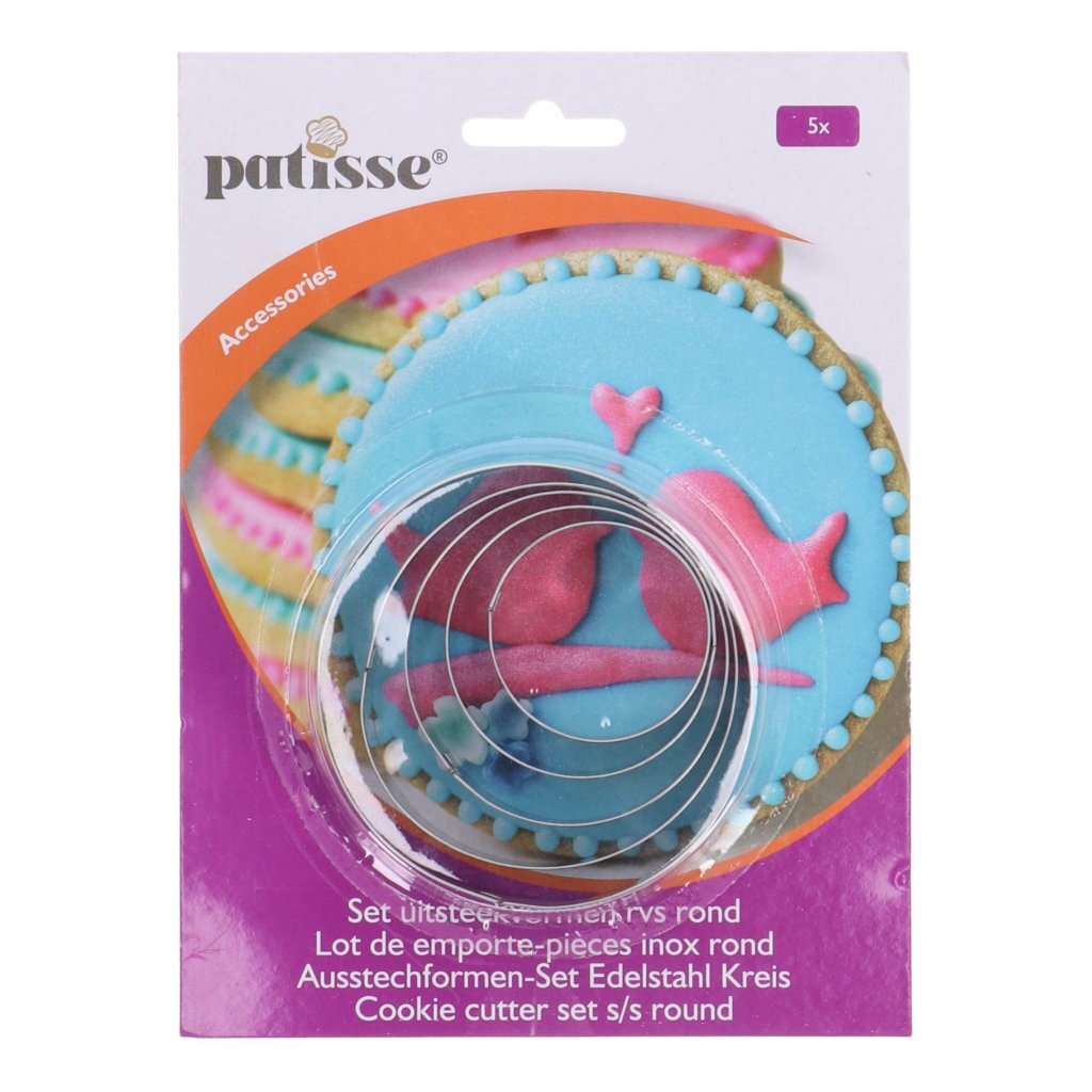 Patisse sobresale alrededor de 5 piezas de acero inoxidable