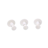 Patisse emporte-pièces coeur avec emporte-pièce 3 pièces blanc