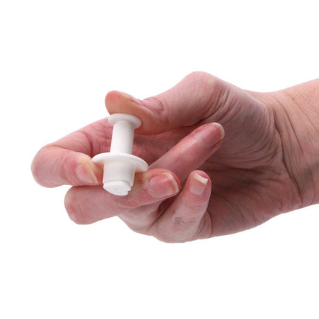 Patisse emporte-pièces coeur avec emporte-pièce 3 pièces blanc