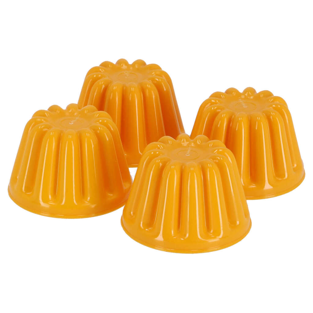 Patisse patisse puddingvormen 100 ml 4 stuks geel