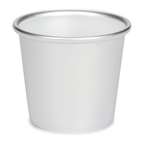 Patisse forme timbale 8x8,5x7 cm aluminium argenté
