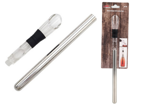 Outils de cuisine bâton refroidisseur de vin en acier inoxydable 32cm