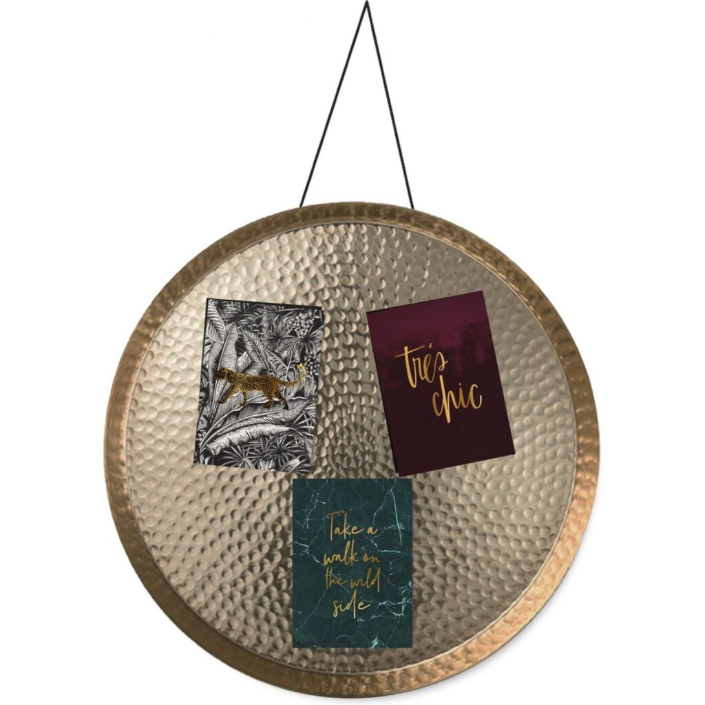 No brand gusta bol mural et décoratif or 38 cm | 5 pièces