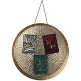 No brand gusta bol mural et décoratif or 38 cm | 5 pièces