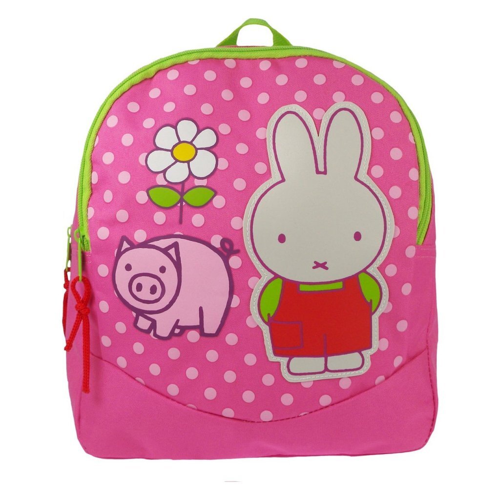 Sac à dos Miffy rose vert