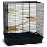 Beeztees Beeztees Rodent Cage Scooby 70x40x78 cm Metal Black