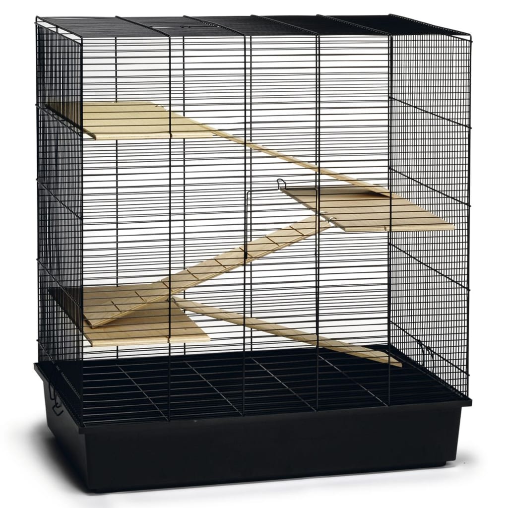 Beeztees Beeztees Rodent Cage Scooby 70x40x78 cm Metal Black