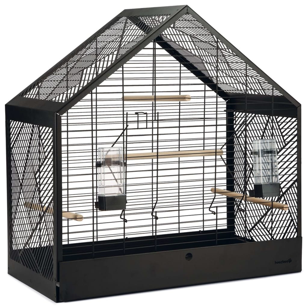 Beeztees Beeztees Bird Cage Yara 71x35x70 cm Metal Black