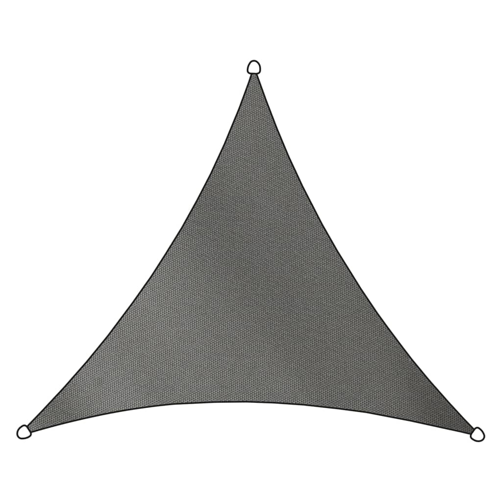 Livin'Outdoor Livin'Outdoor Shadow cloth Como triangular 3.6x3.6 m polyester gray