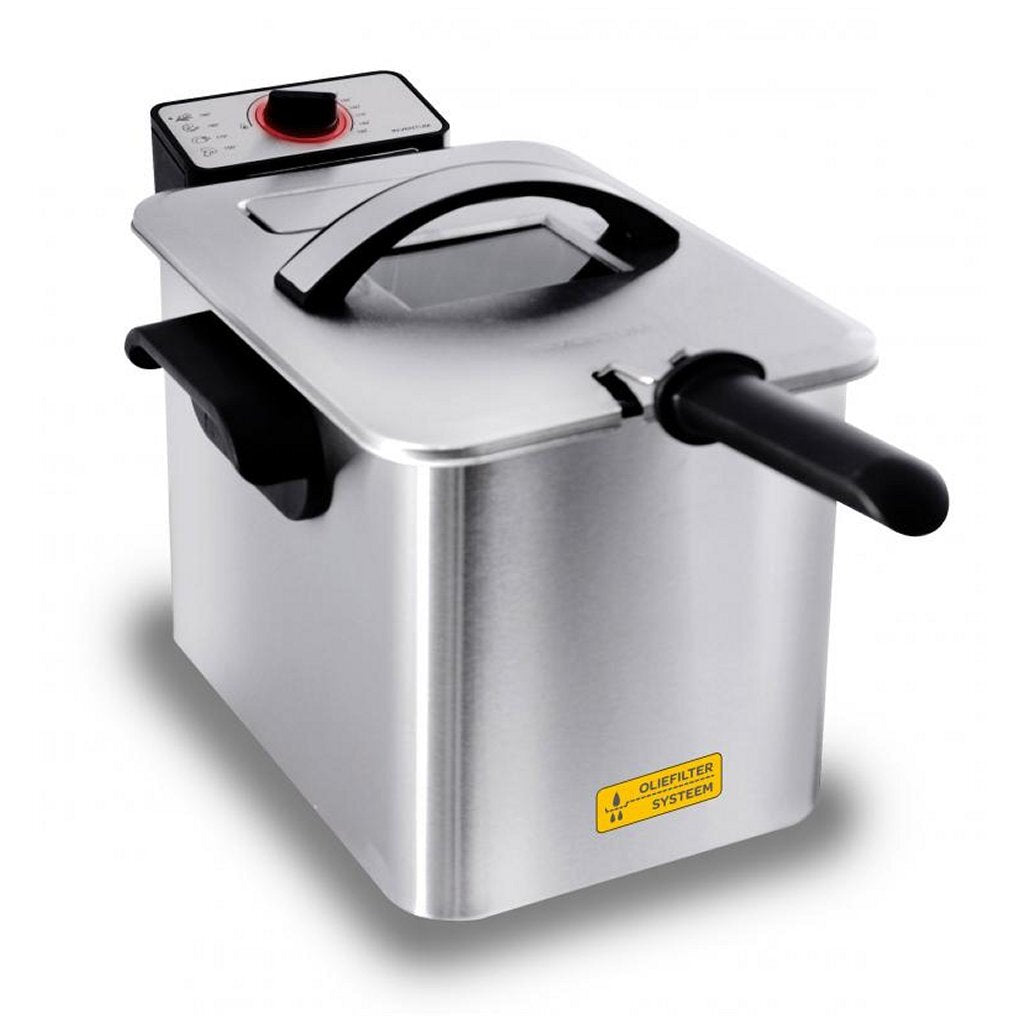 Inventum gf645f friteuse 4l 3000w inox