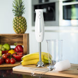 Inventum mx201s set mixeur plongeant 400w acier inoxydable blanc