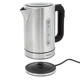 Inventum hw817d bouilloire sans fil 2200w 1,7l acier inoxydable noir