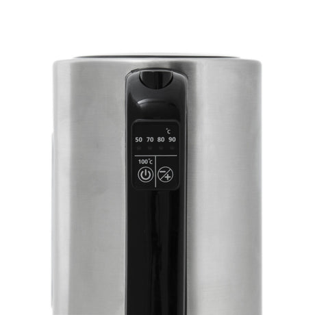 Inventum hw817d bouilloire sans fil 2200w 1,7l acier inoxydable noir