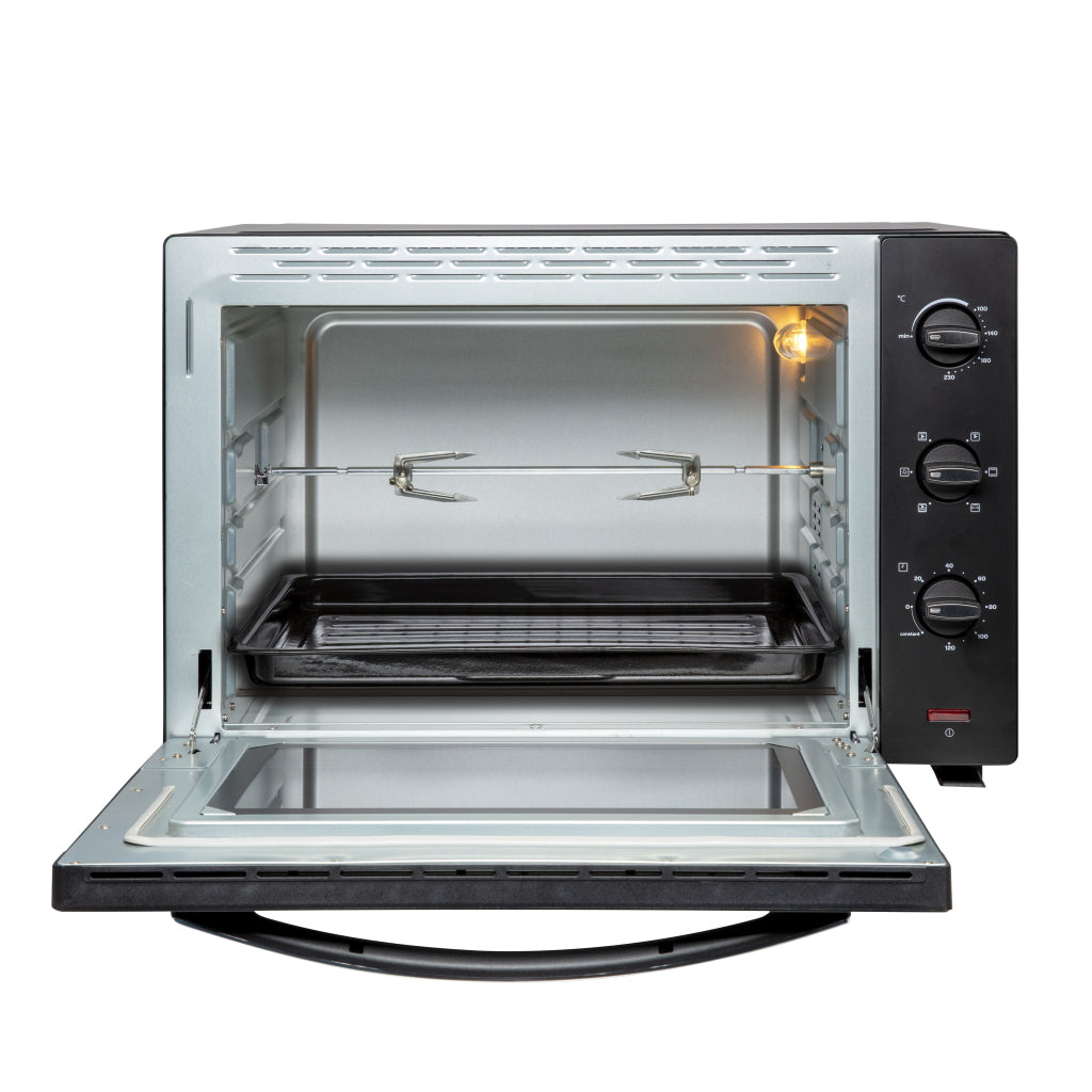 Inventum ov607b four sur pied 60l 2000w noir argent