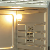 Inventum ov607b four sur pied 60l 2000w noir argent