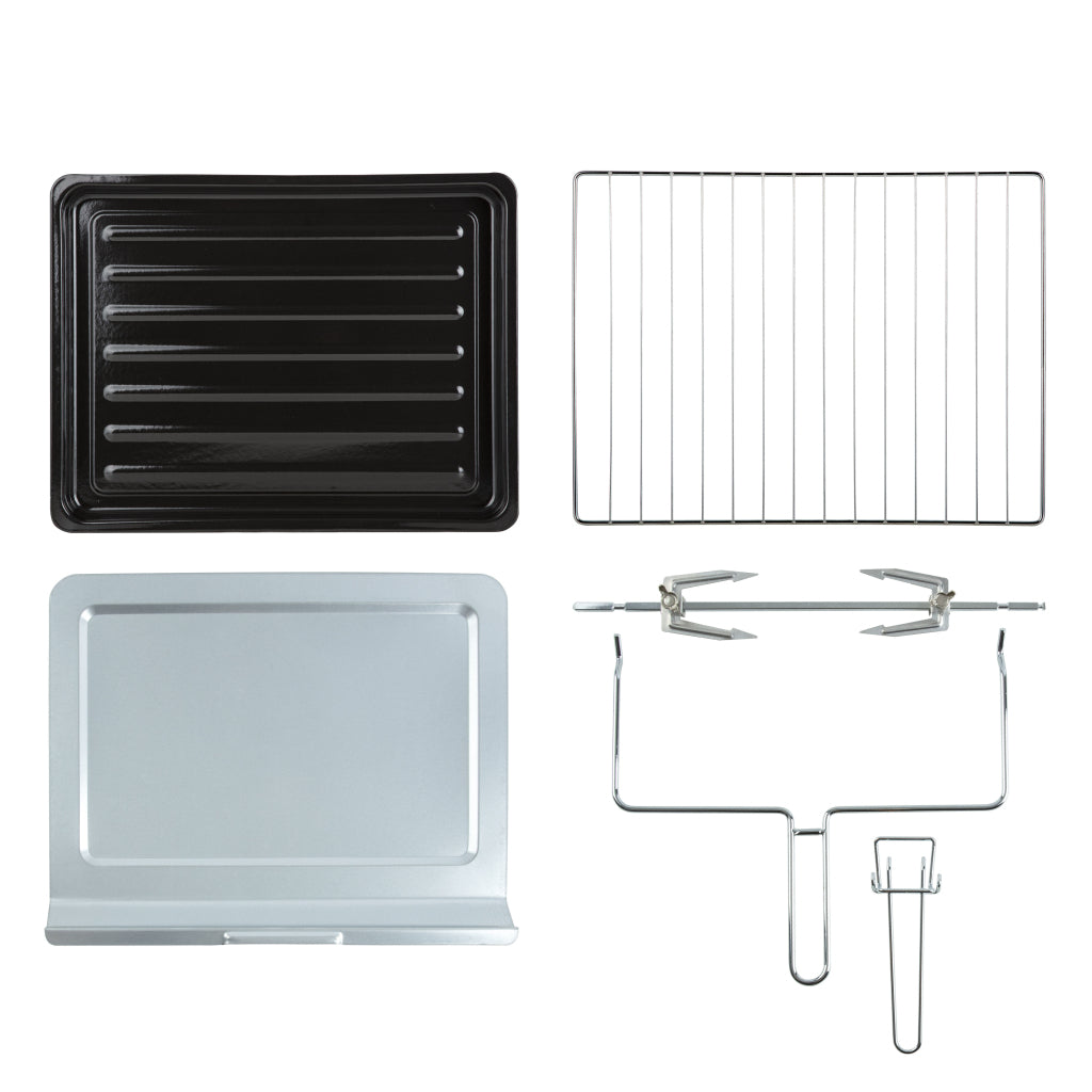Inventum ov607b four sur pied 60l 2000w noir argent