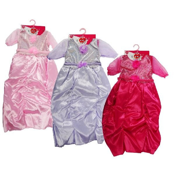 Slammer prinsessen glitter jurk 3-6 jaar