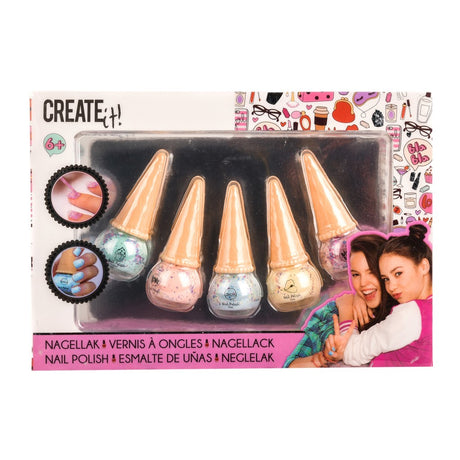 Create it vernis à ongles glace 5 pièces