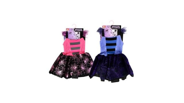 Abito glamour di mostri slammer 3-6 anni