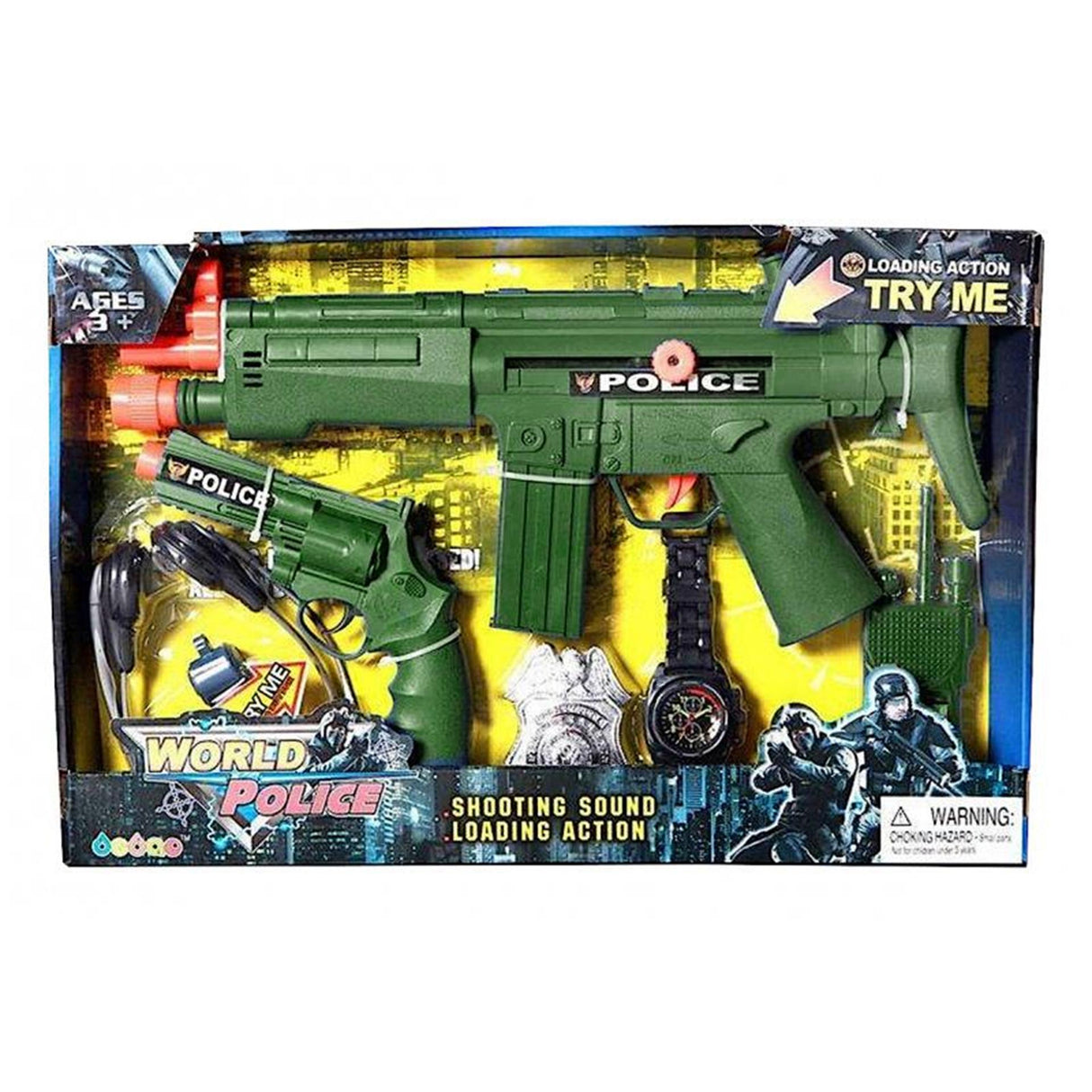 Set de police avec son 7 pièces