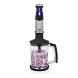 Princess 221221 set mixeur plongeant noir acier inoxydable