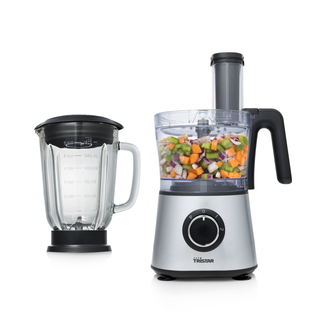 Tristar Tristar MX-4823 Food Processor RVS Zwart