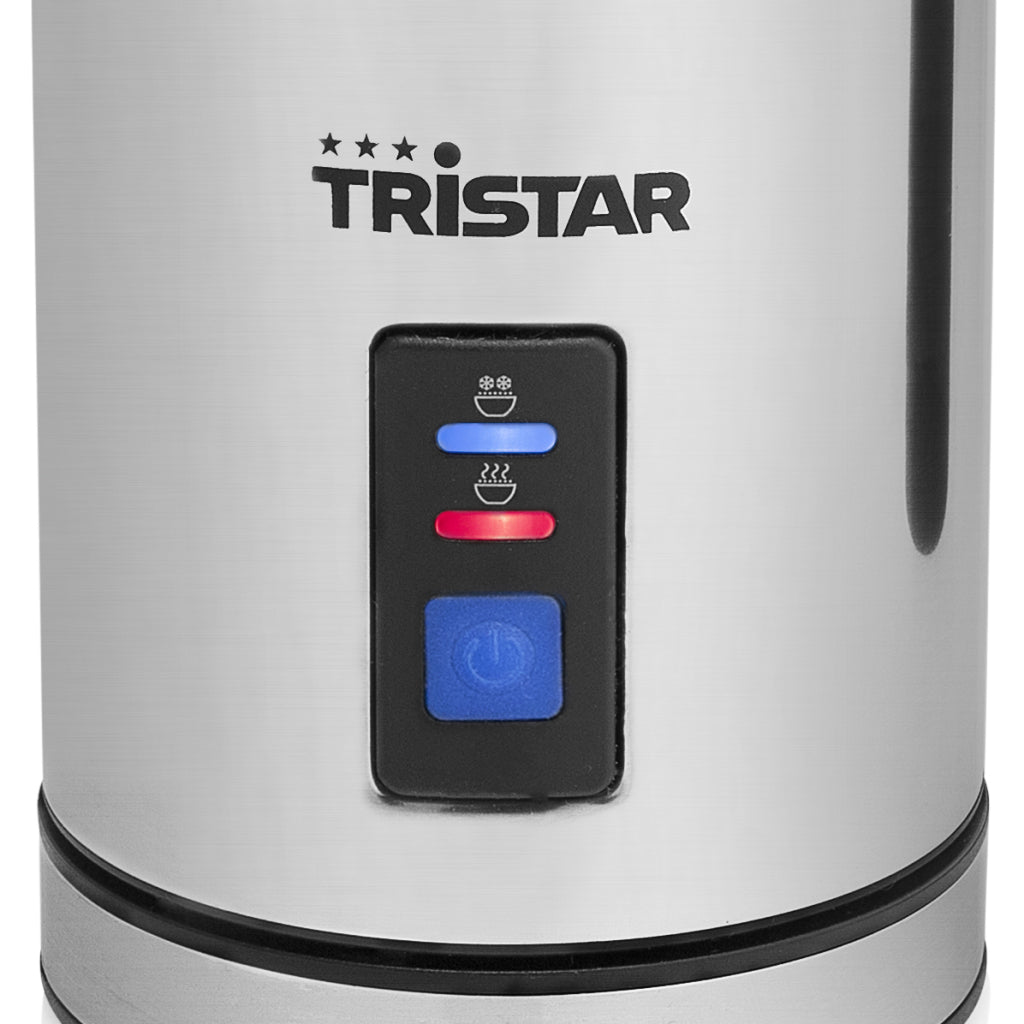 Tristar Tristar MK2276 Milk Frother Nero in acciaio inossidabile