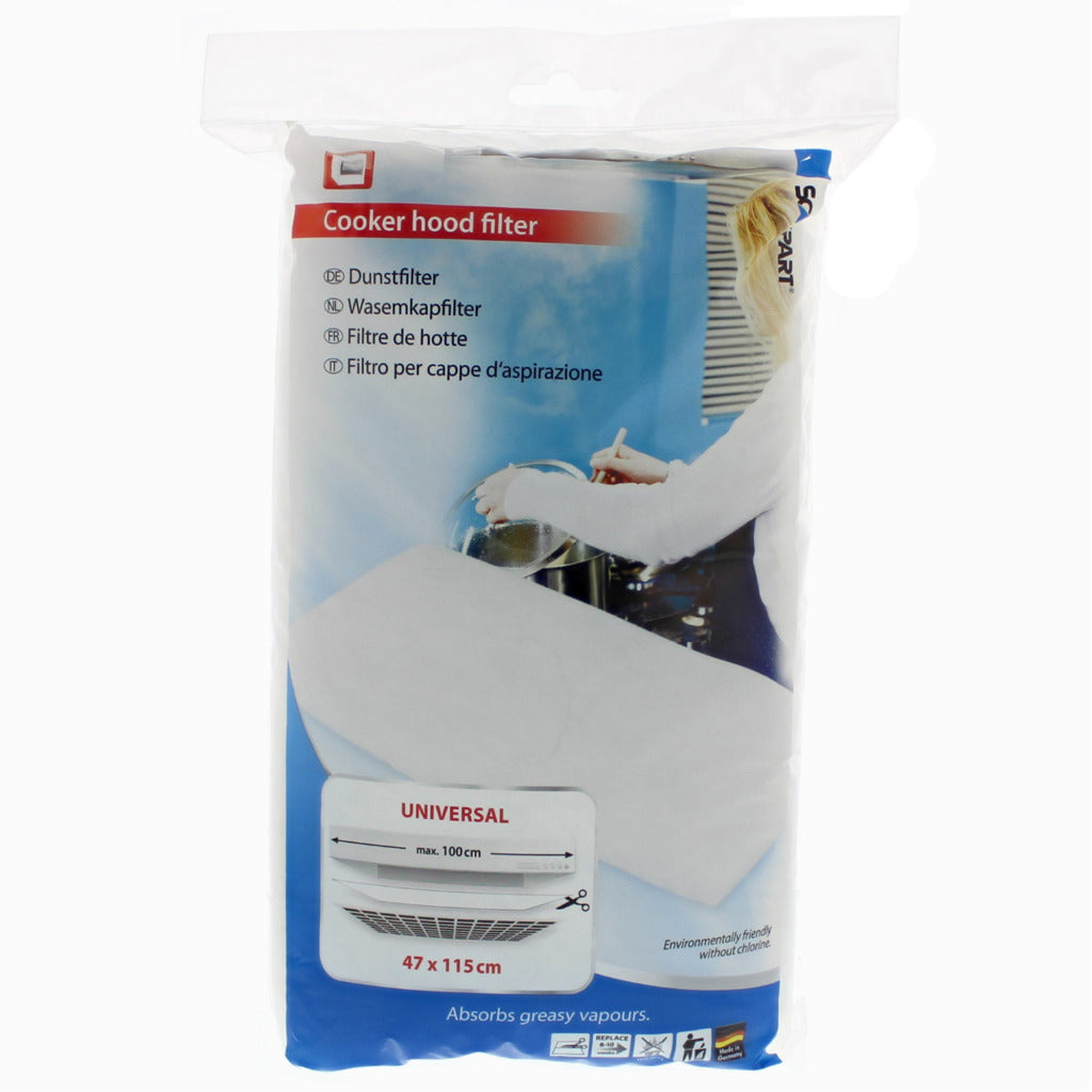 Scanpart 1530024760 l002 filtre hotte aspirante compact 47x115