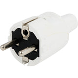 Scanpart Plug med RA, PVC White