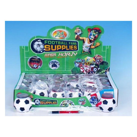 Ballon de football super corne basique avec cordon