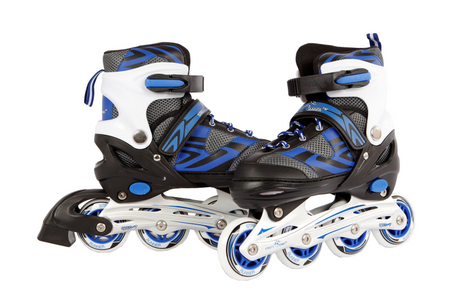 Patins à roues alignées Street Rider bleu noir, taille 33-36