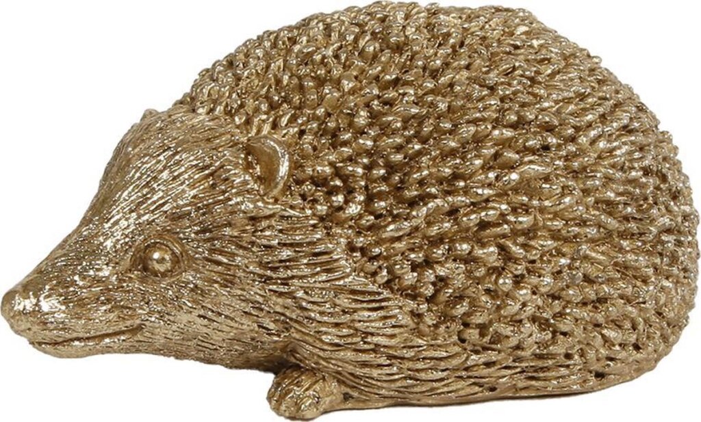 Scultura varie hedgehog oro