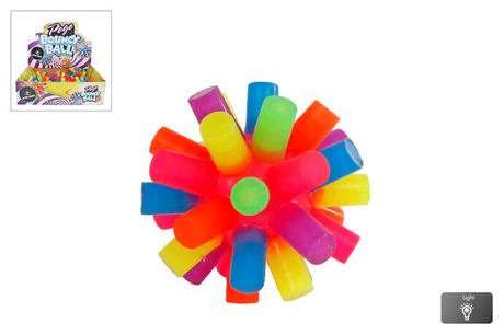 Van Manen Veenendaal BV balle rebondissante pogo avec lumière 7,8 cm