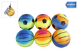 Basketball de football en plastique dans le filet