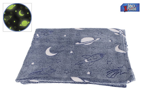 Le tapis Space Explorers brille dans le noir