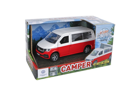 Globe enfant vw transporter camping-car rétractable 13,5 cm
