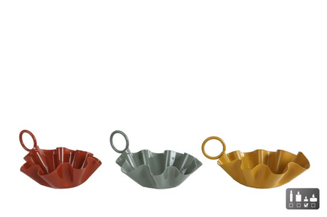Photophore naomi 10 cm 4 assortis | 24 pièces