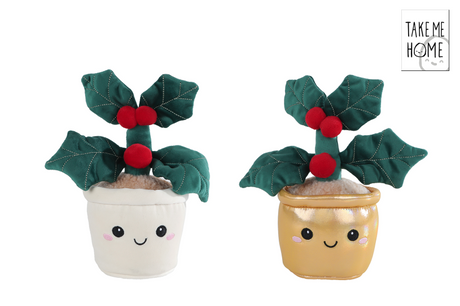Peluche plante Take me home moments spéciaux l houx - 30cm
