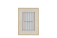 Fotolijst kaat (10x15) oud wit polystone 16x21x2cm